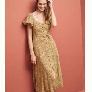 Anthropologie➕ animal print dress